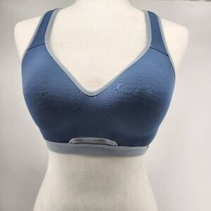Layers Blue Sports Bras Qwick Dry Women's Large